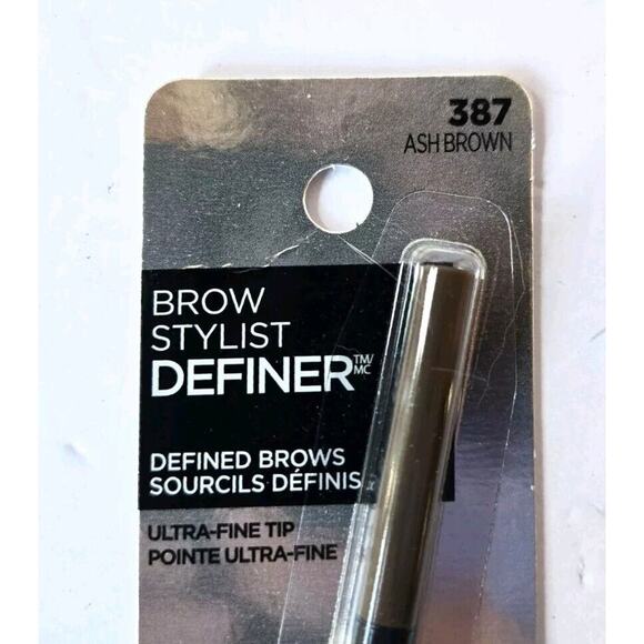 L'Oreal Paris Brow Stylist Definer Ash Brown #387 NEW LOT OF 2 - Picture 3 of 3